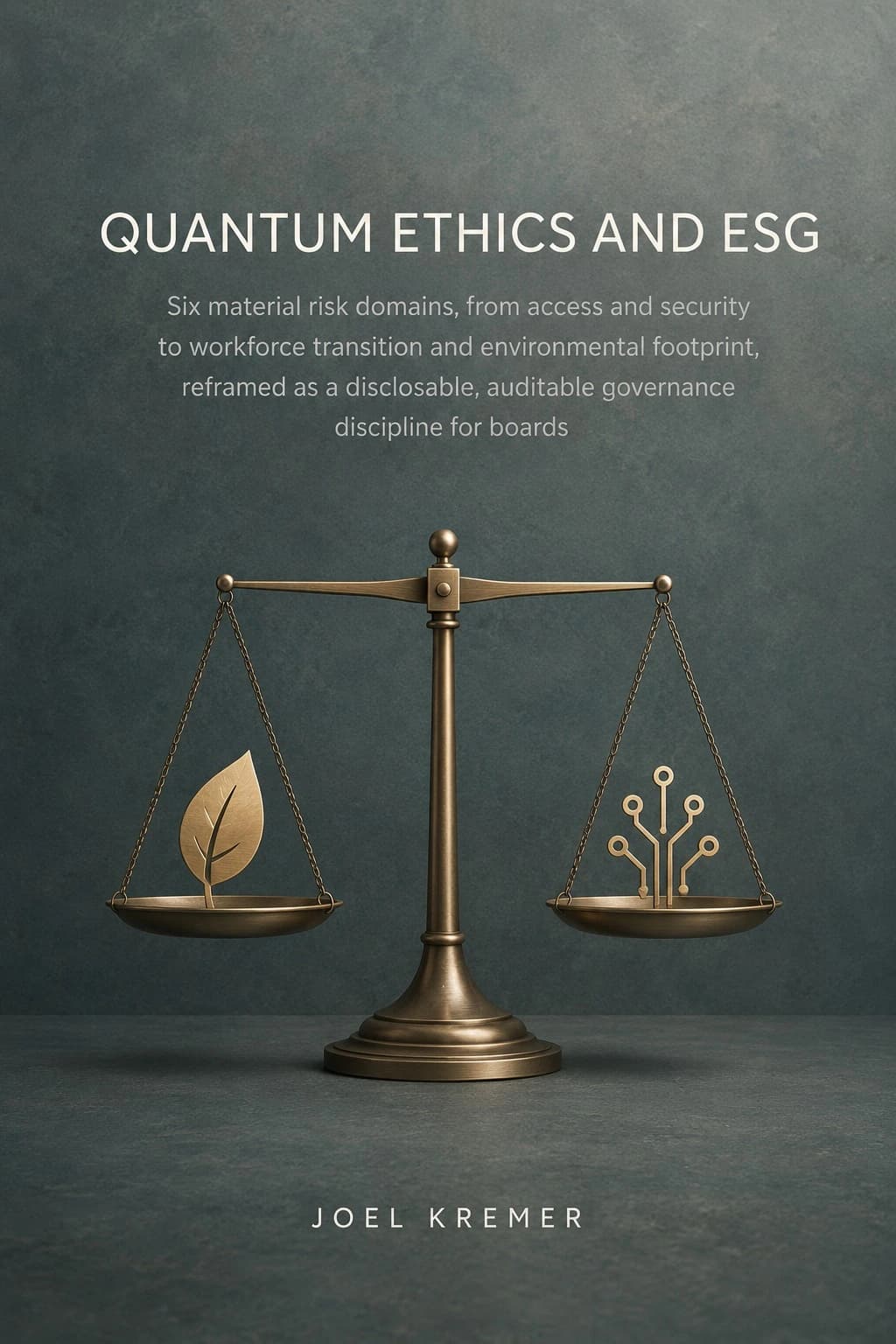 Quantum Ethics and ESG cover