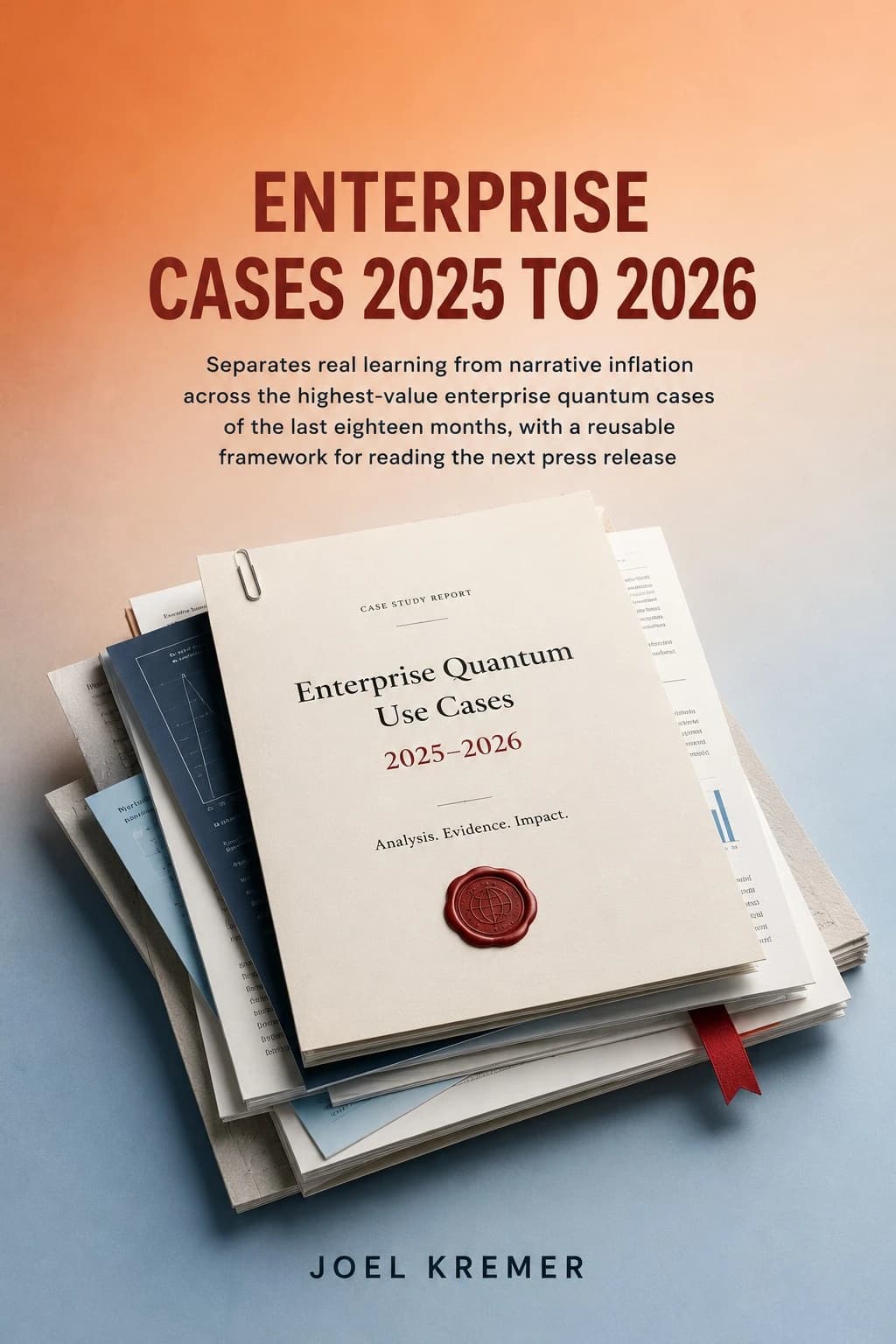 Enterprise Cases 2025 to 2026 cover